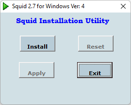 Squid Installation